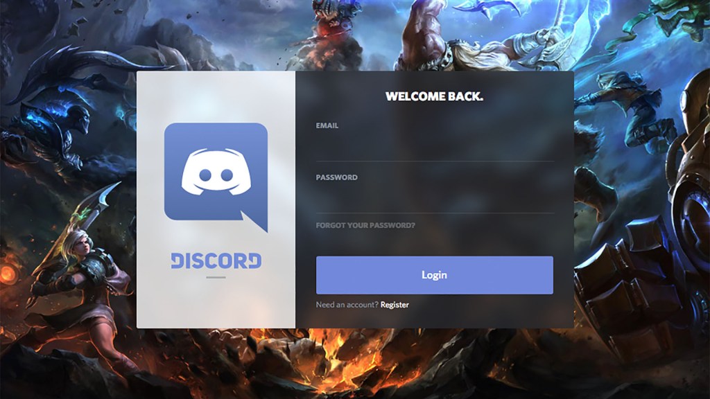 discord inscription